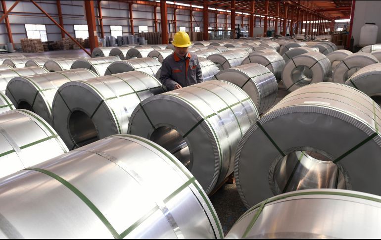 Aumenta importación de acero laminado chino